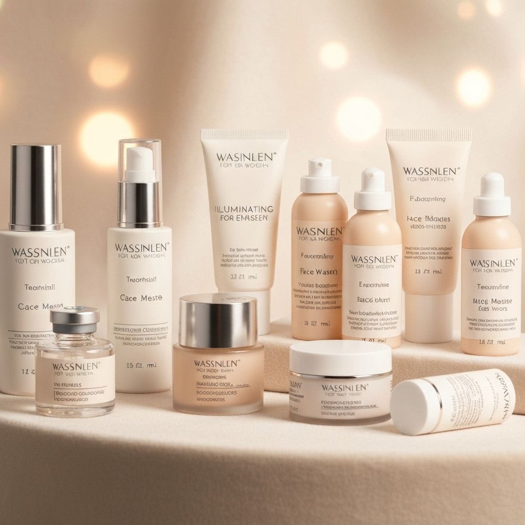 Women's face creams and skincare